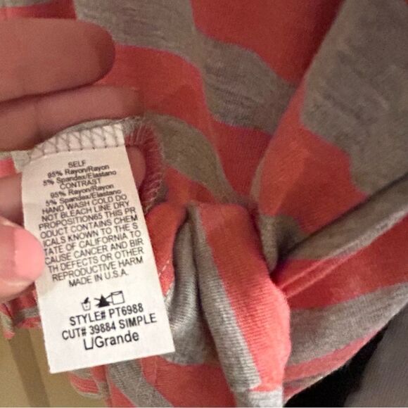 Women’s short sleeve stripe back detailed top‎ - Picture 6 of 8